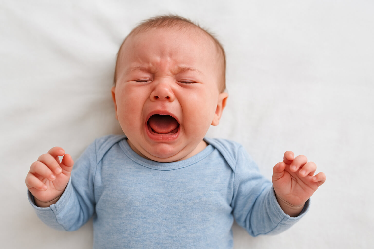 why is my baby crying