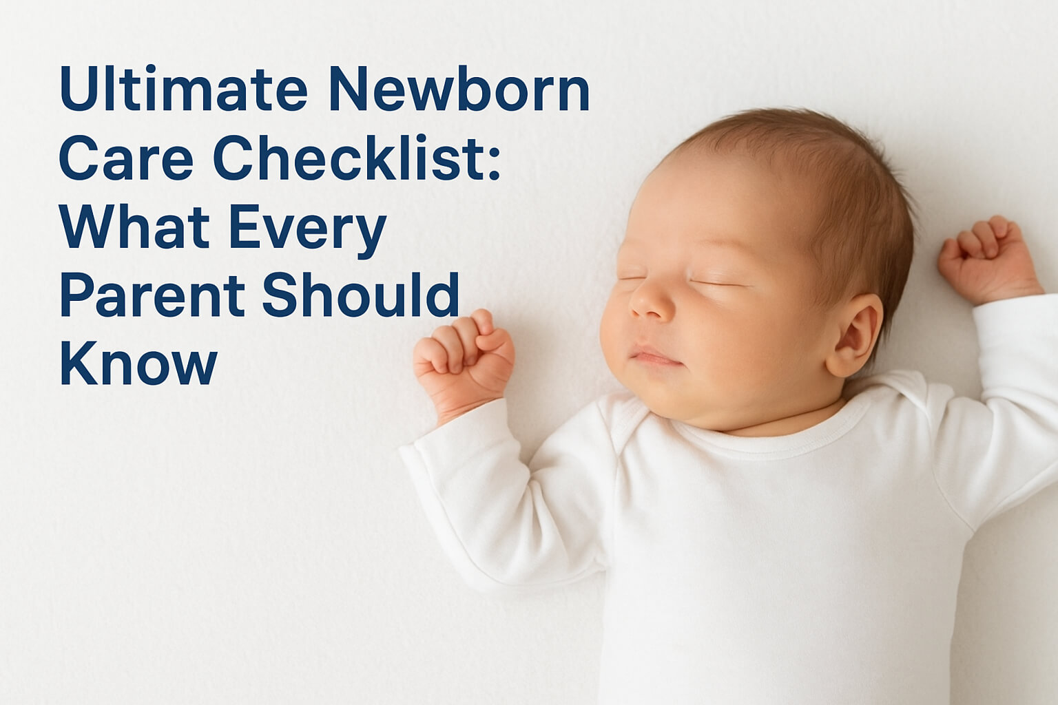 newborn care checklist