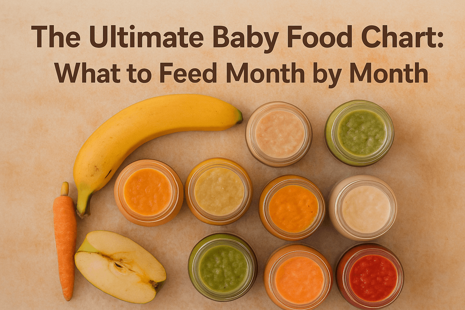 Baby Food Chart