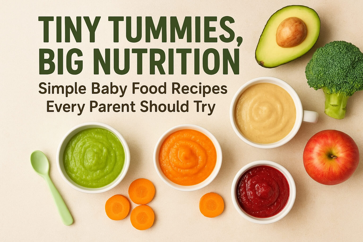 Baby food recipes