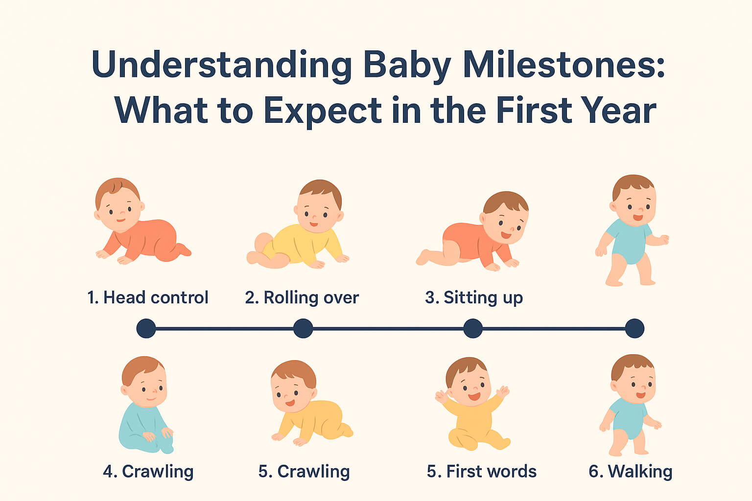 baby milestones first year
