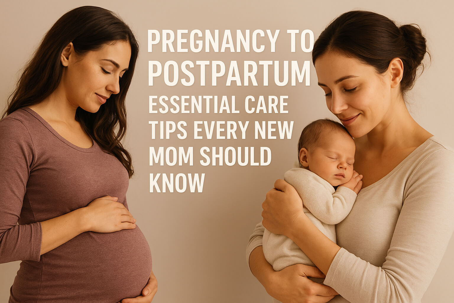Pregnancy to postpartum care