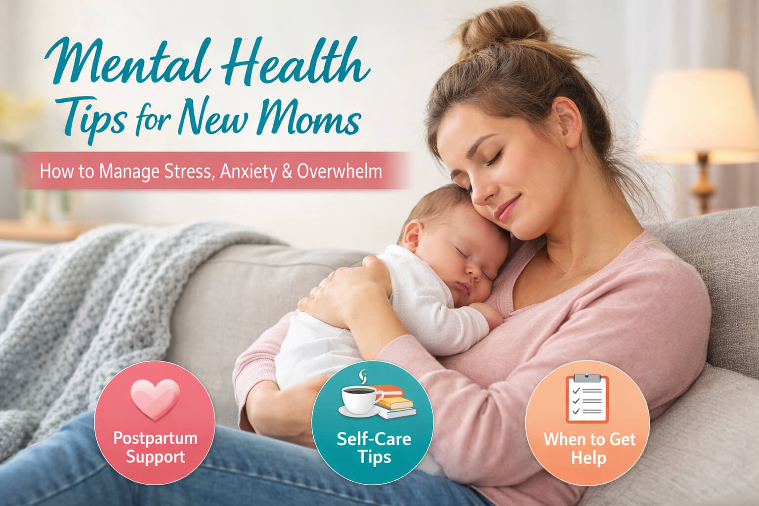 mental health tips for new moms