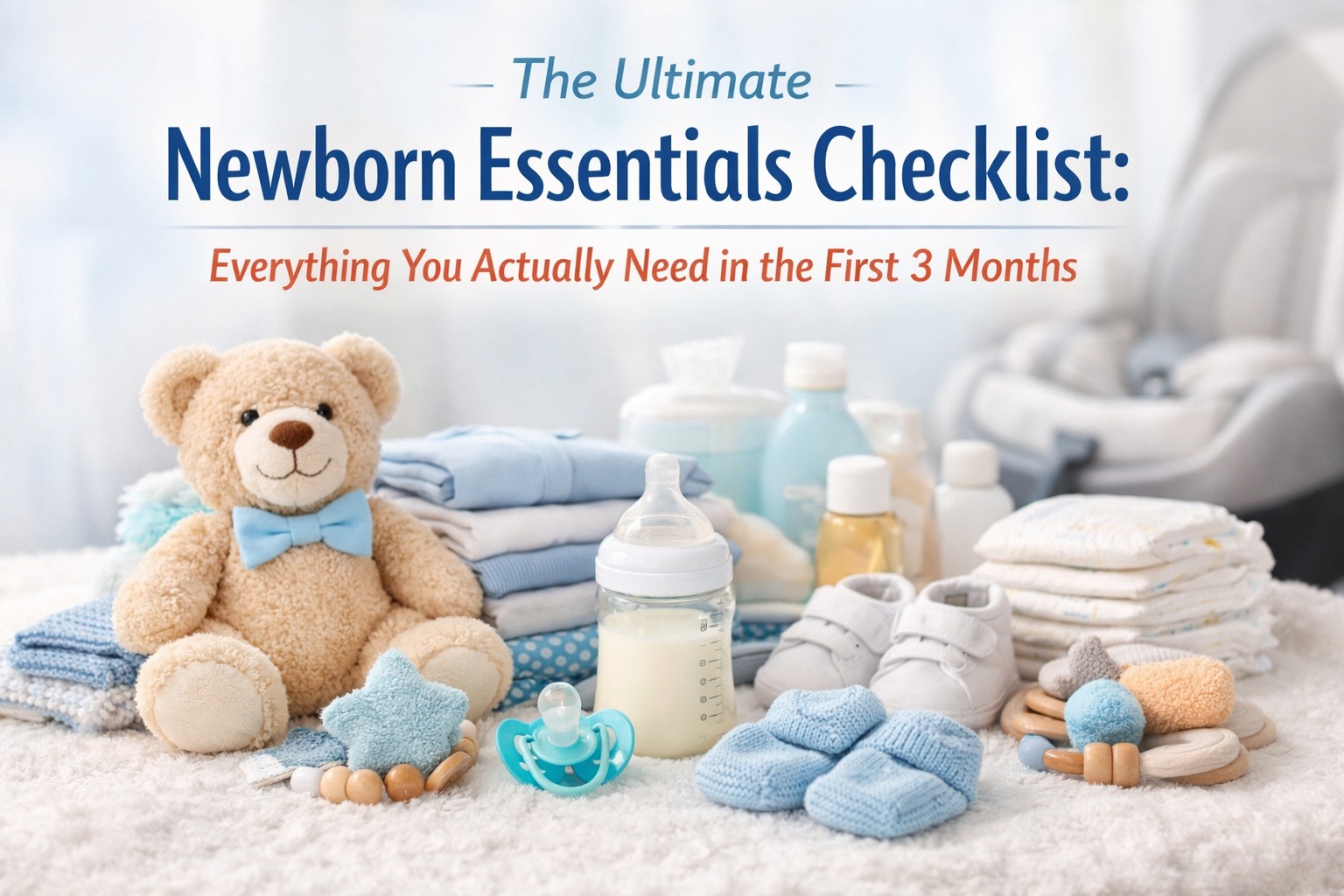 Newborn essentials checklist