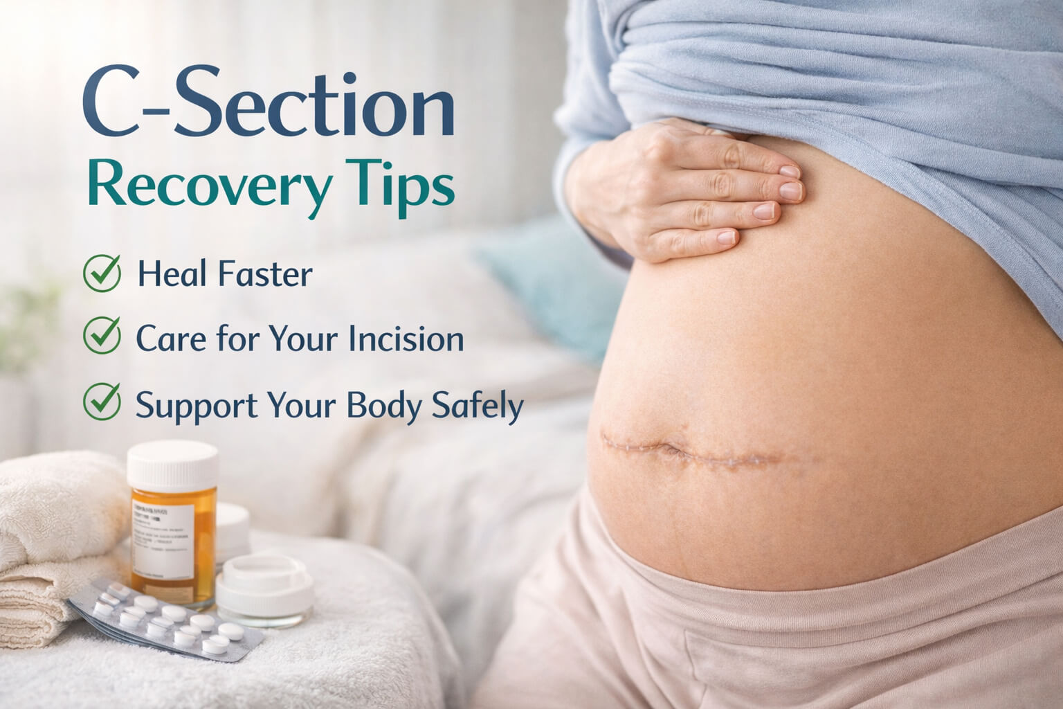 C-section recovery tips